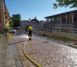 Refuerzo de la limpieza julio en San Lorenzo de El Escorial